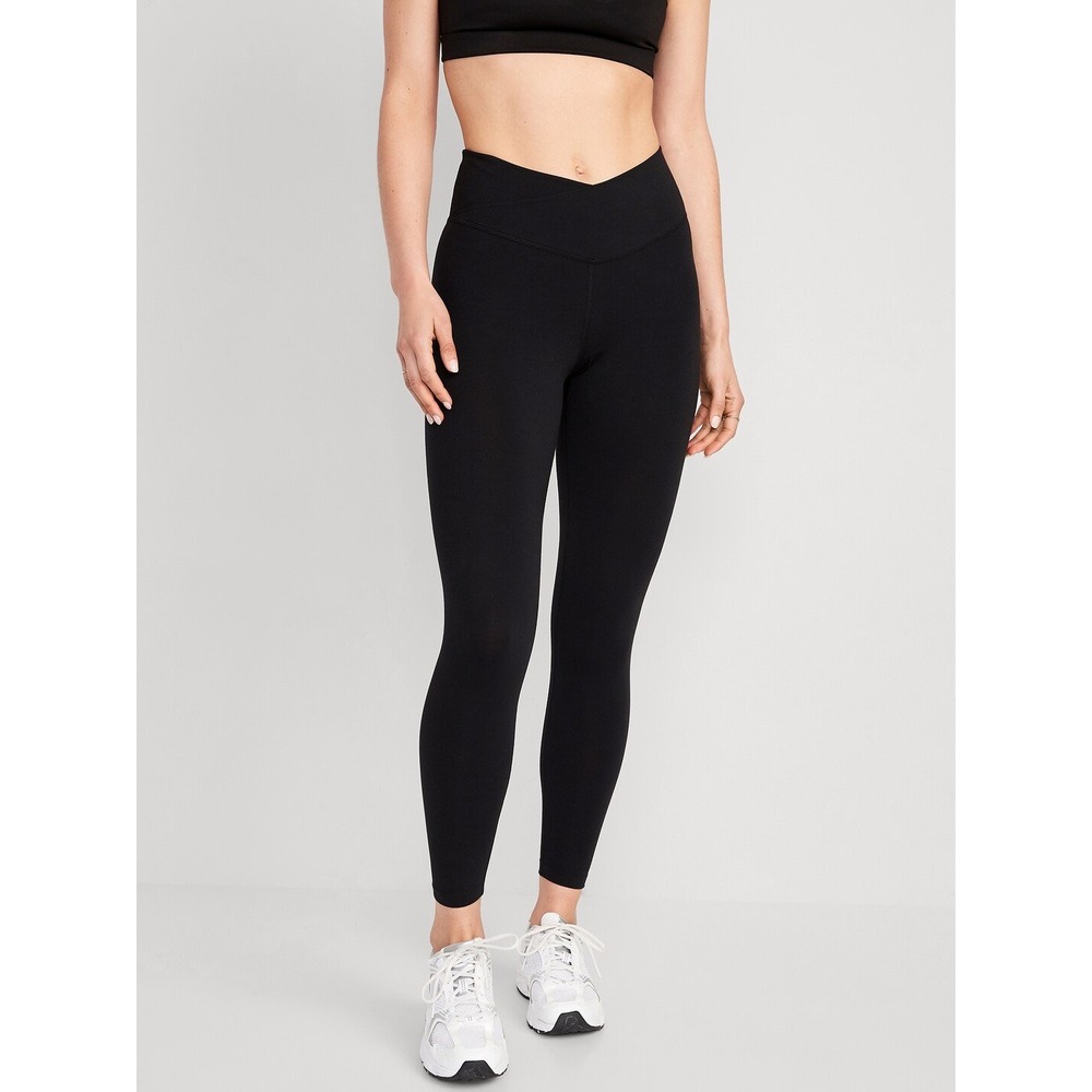 Old Navy Active Extra High Rise Leggings PowerChill Black XS